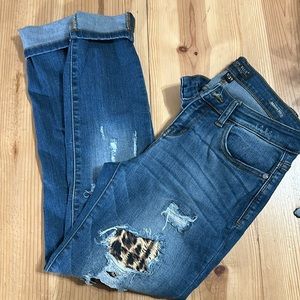 Leopard Jeans